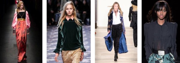 Gucci, Rochas, Ralph Lauren, Emanuel Ungaro