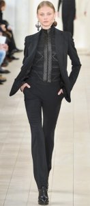 klasszikus nadrágkosztüm