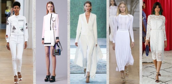 fehér - divat 2017 tavasz